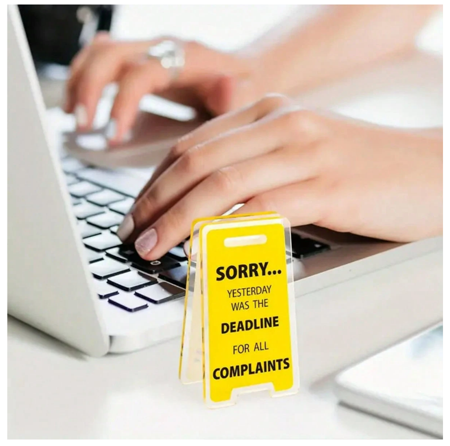 Mini Desk Signs