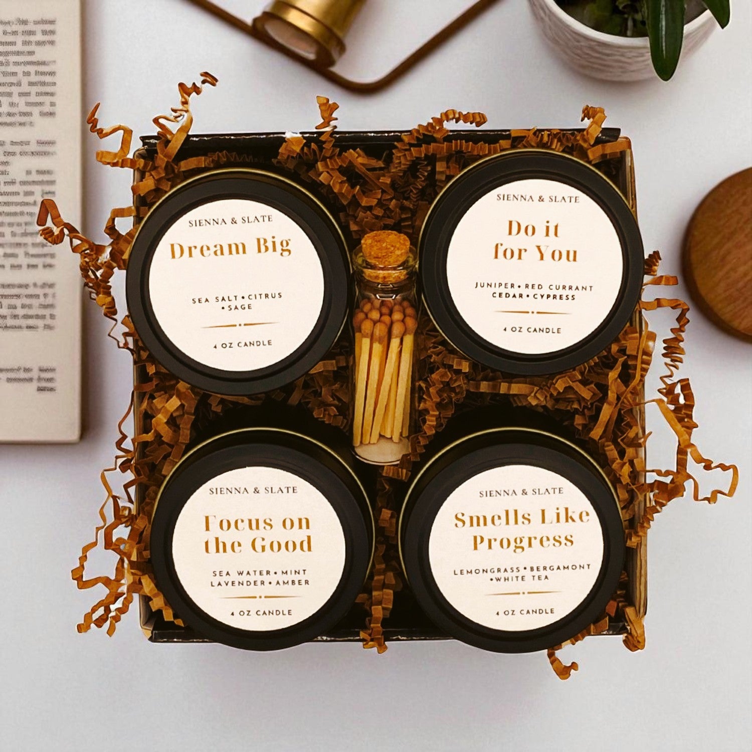 Progress, Not Perfection Candle Bundle