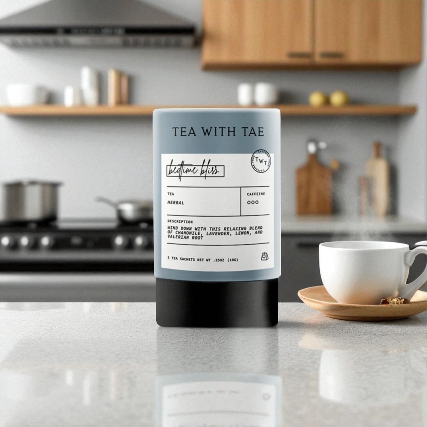 Bedtime Bliss Herbal Sleep Tea Mini Tube - Sienna & Slate