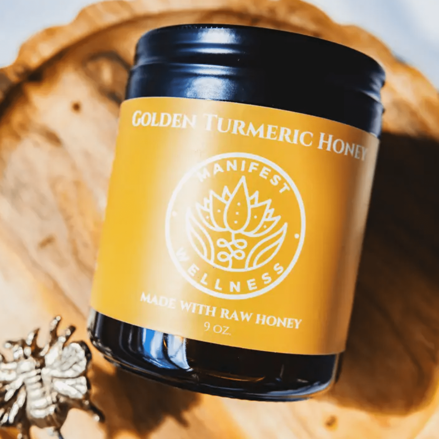 Golden Turmeric Honey - Sienna & Slate