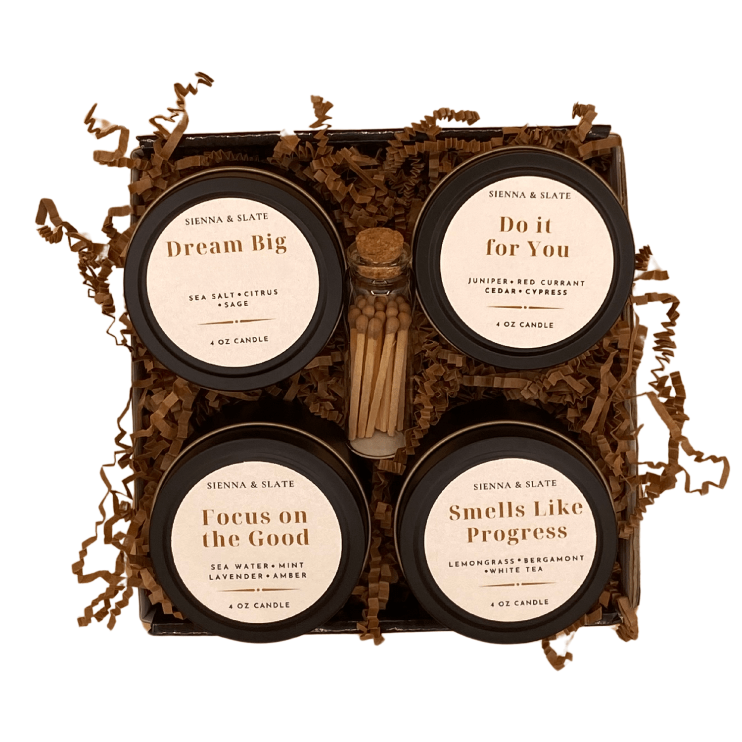 Progress, Not Perfection Candle Bundle - Sienna & Slate