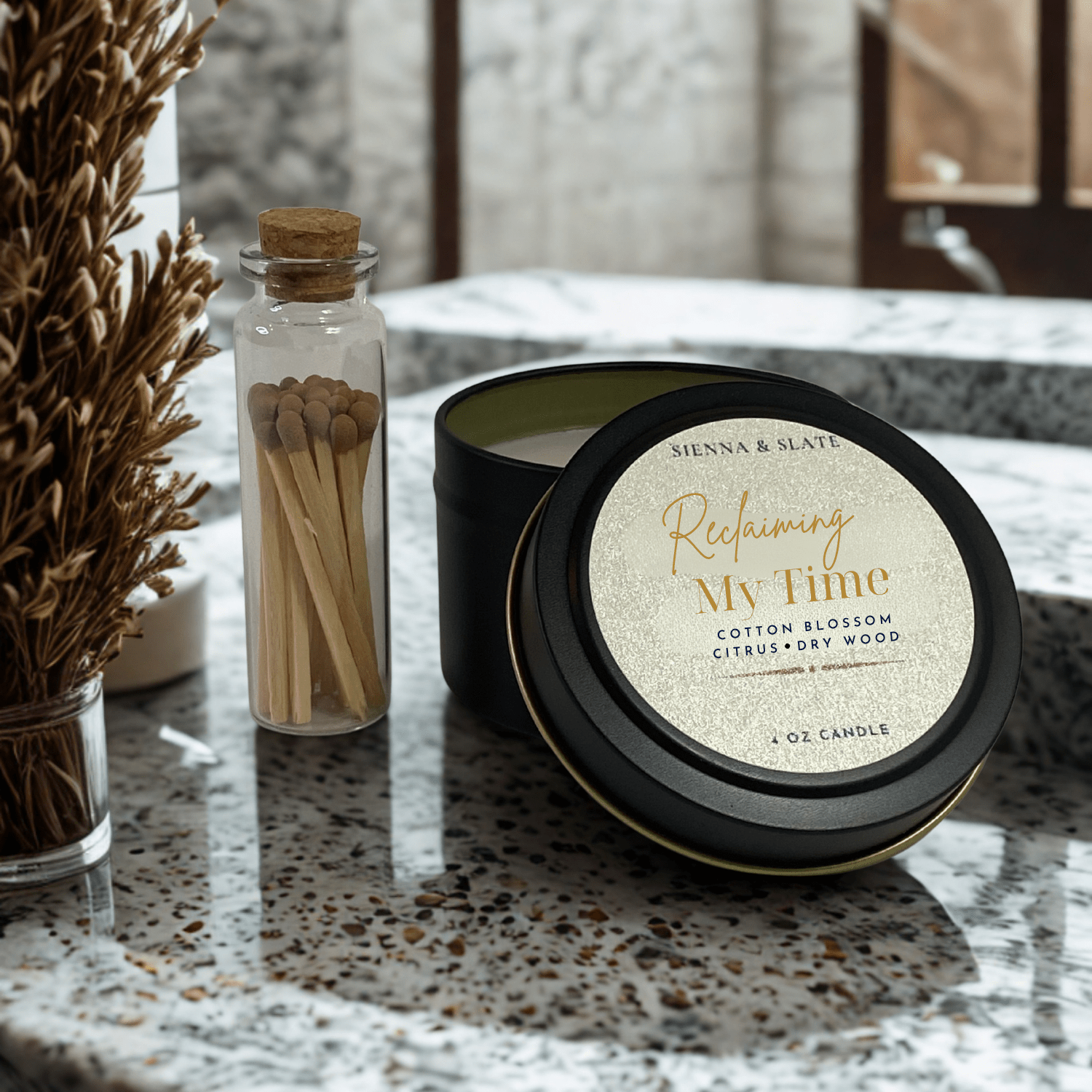 Reclaiming My Time Candle - Sienna & Slate