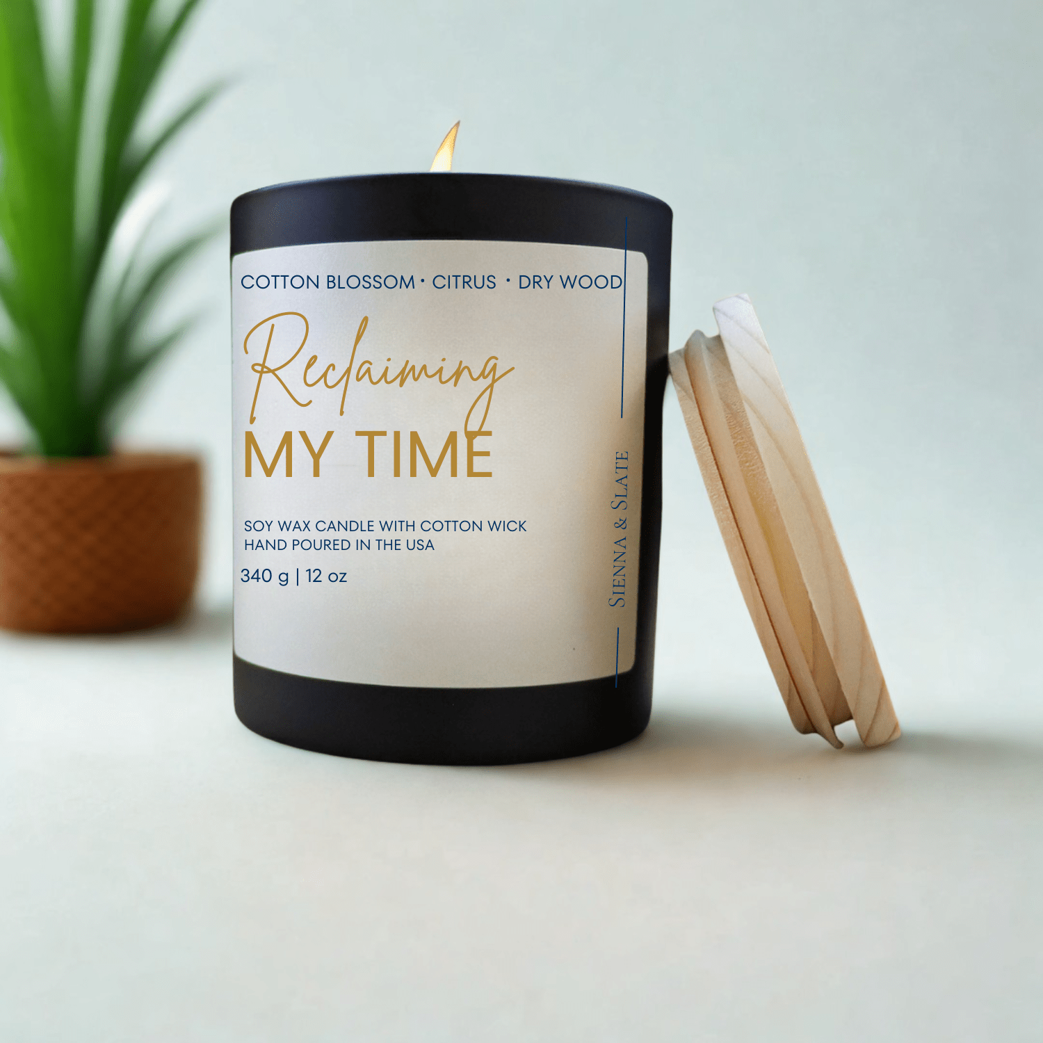 Reclaiming My Time Candle - Sienna & Slate