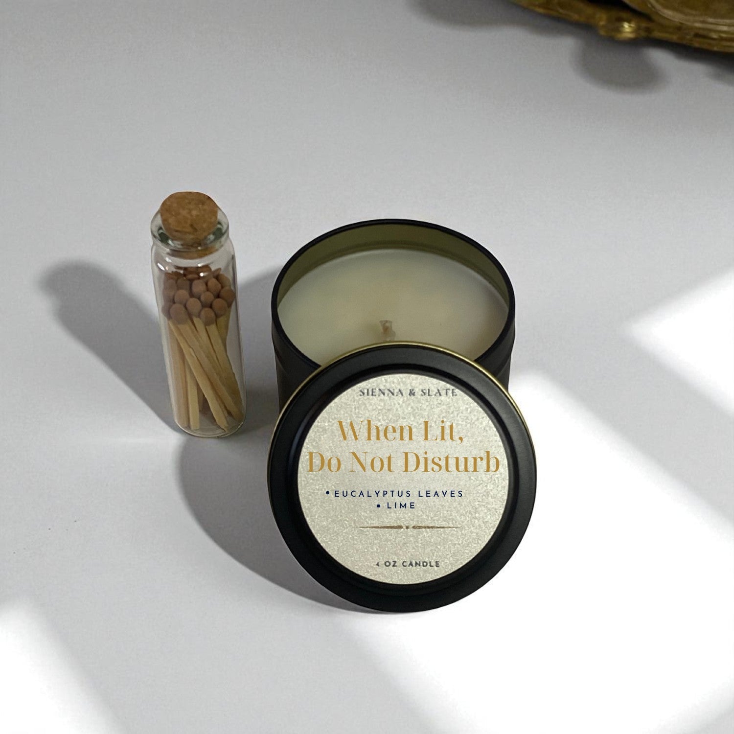 When Lit Do Not Disturb - Sienna & Slate