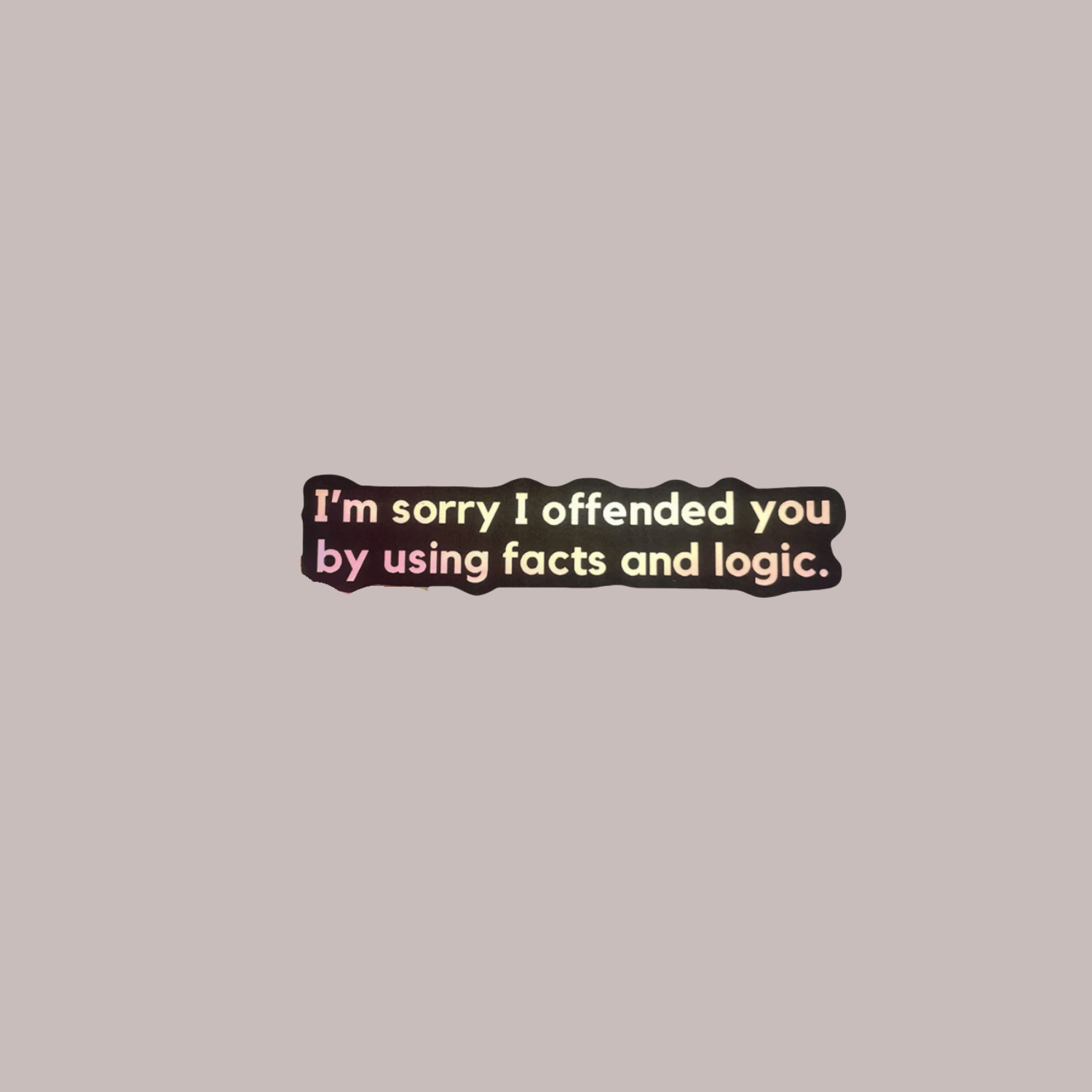 Sticker- Snarky, Funny, and Bit Too Honest