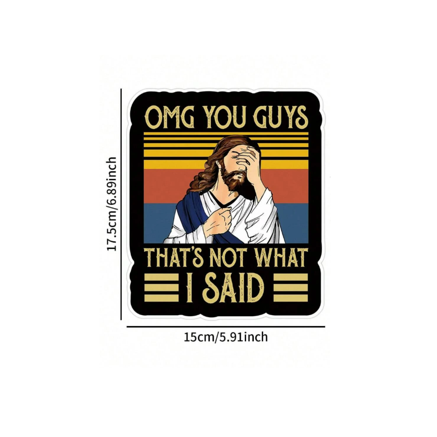 Sticker- Snarky, Funny, and Bit Too Honest