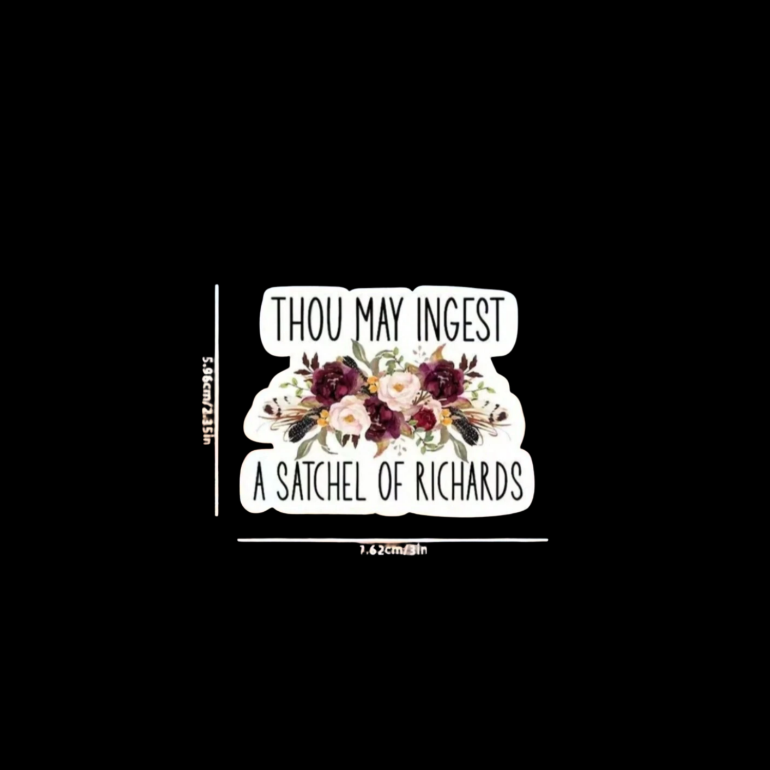 Sticker- Snarky, Funny, and Bit Too Honest
