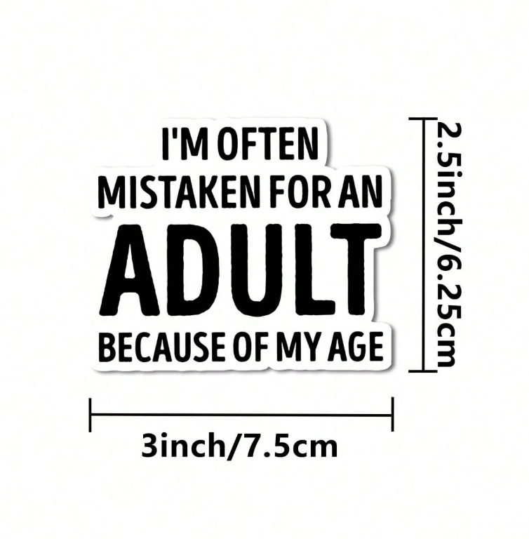 Sticker- Snarky, Funny, and Bit Too Honest