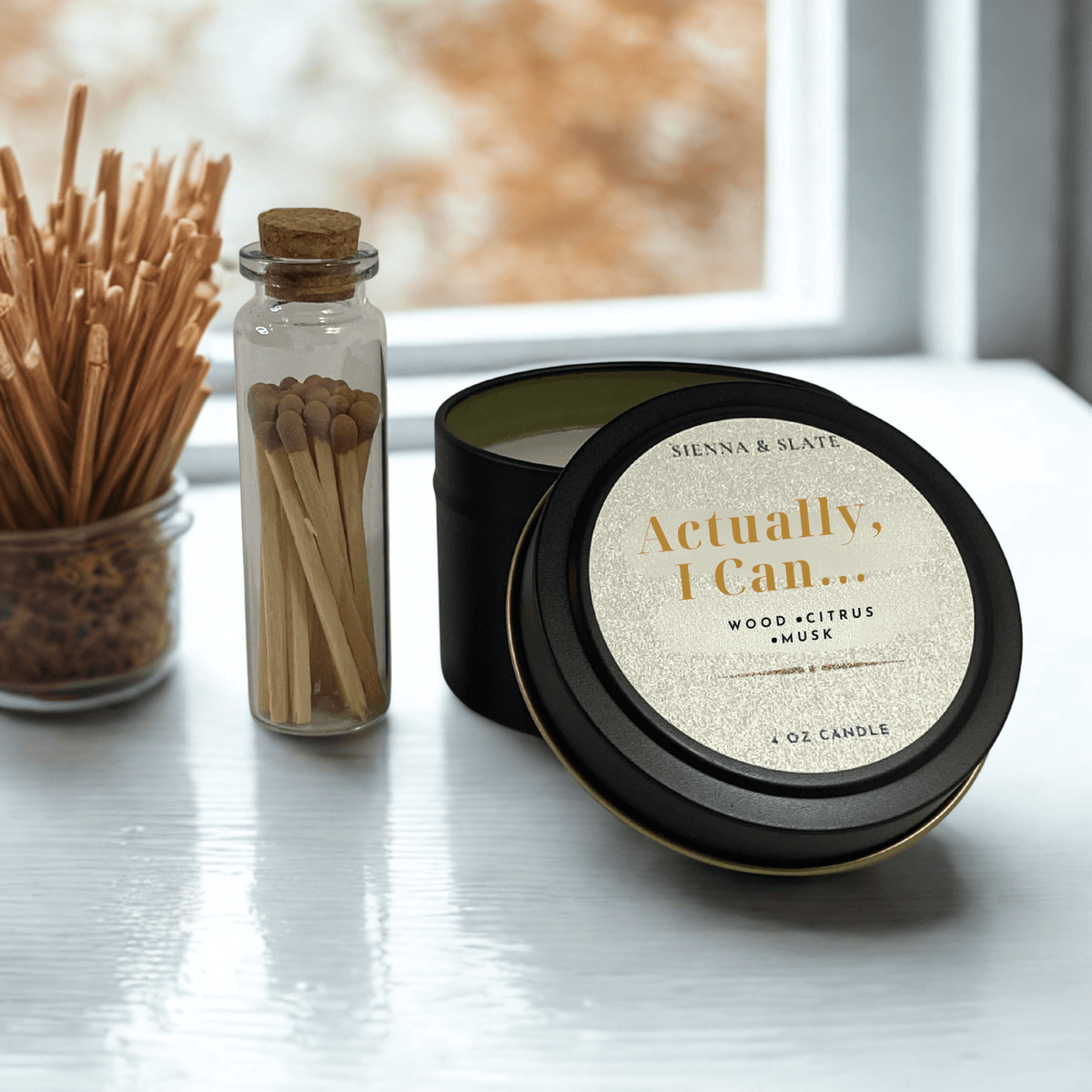 Actually, I Can Candle - Sienna & Slate