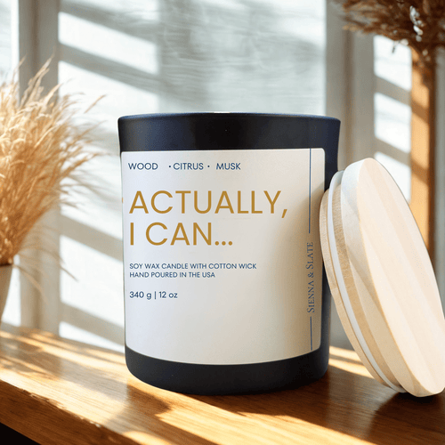 Actually, I Can Candle - Sienna & Slate