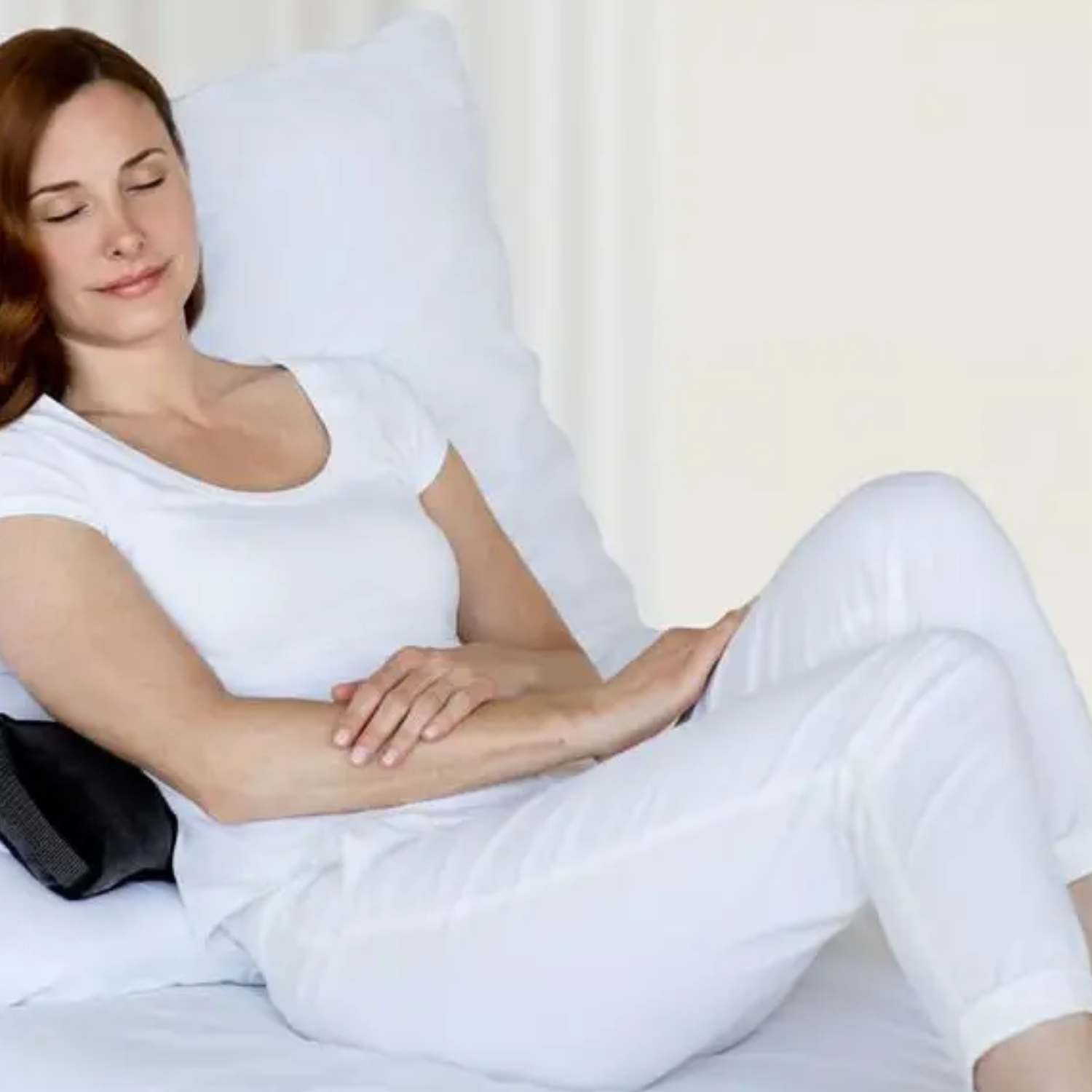 Adjustable Back Pillow - Black