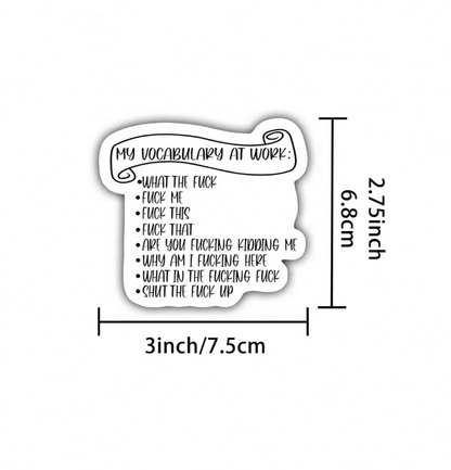 Assorted Stickers - Snarky, Funny, and Bit Too Honest - Sienna & Slate