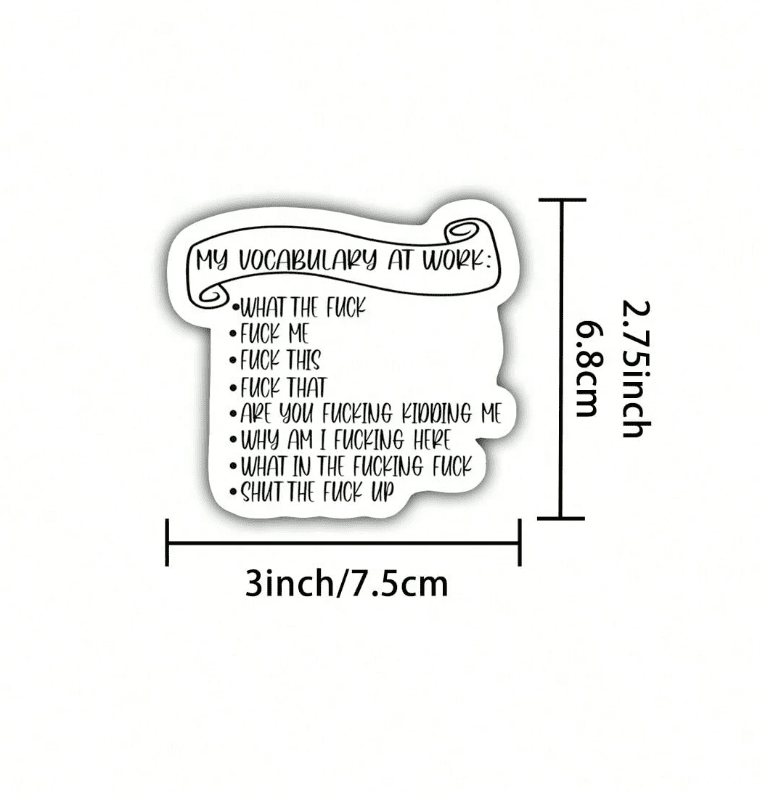 Assorted Stickers - Snarky, Funny, and Bit Too Honest - Sienna & Slate