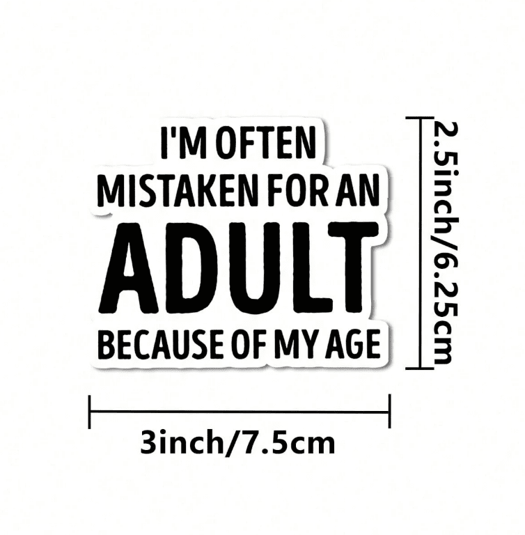 Assorted Stickers - Snarky, Funny, and Bit Too Honest - Sienna & Slate