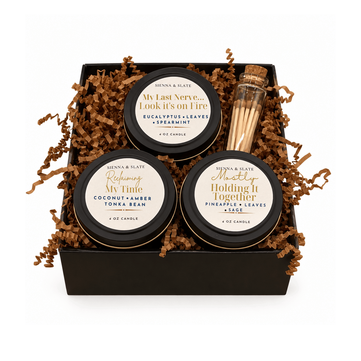 Calm, Collected… and Slightly Over It Candle Ritual - Sienna & Slate
