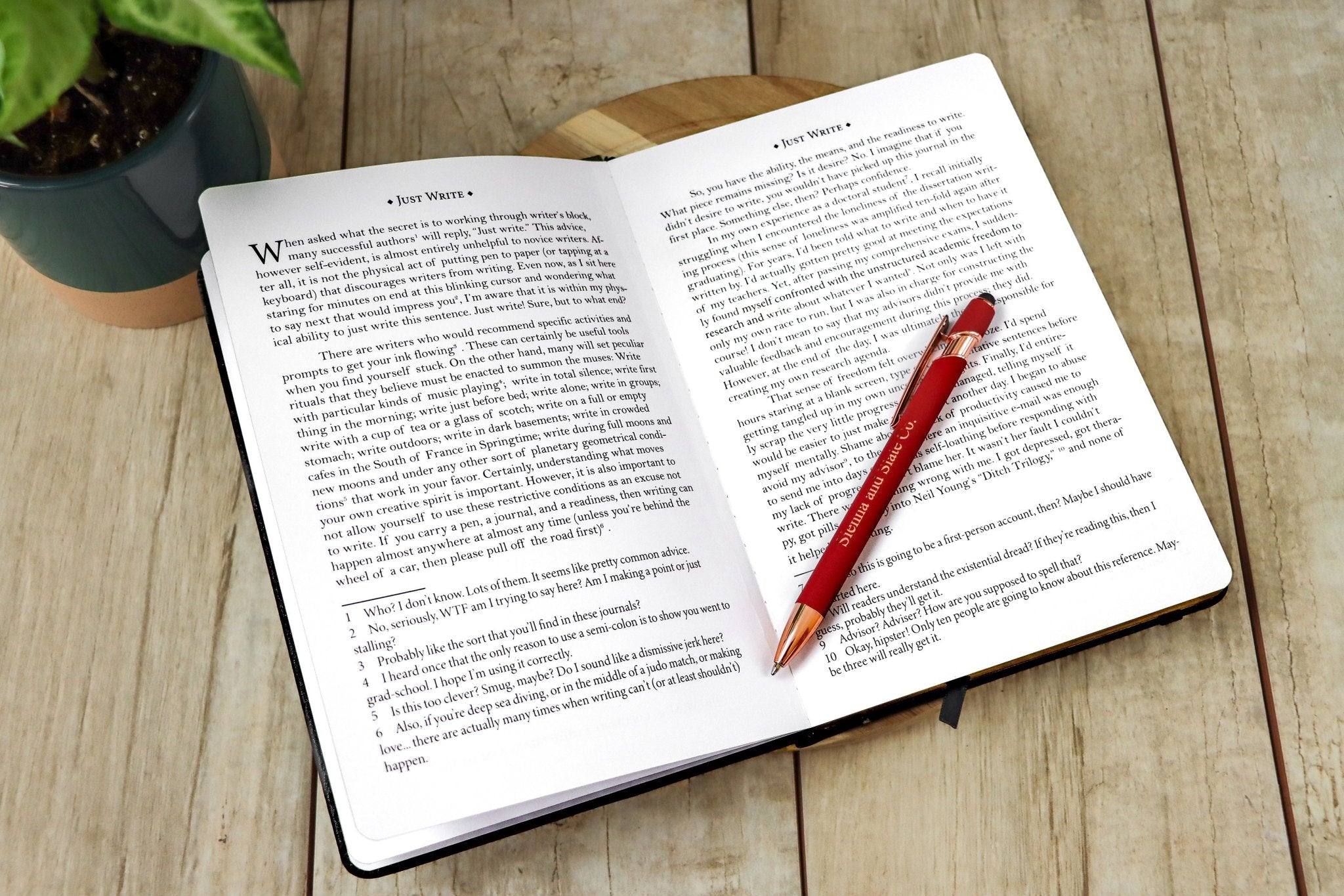 Composition Journal - Sienna & Slate