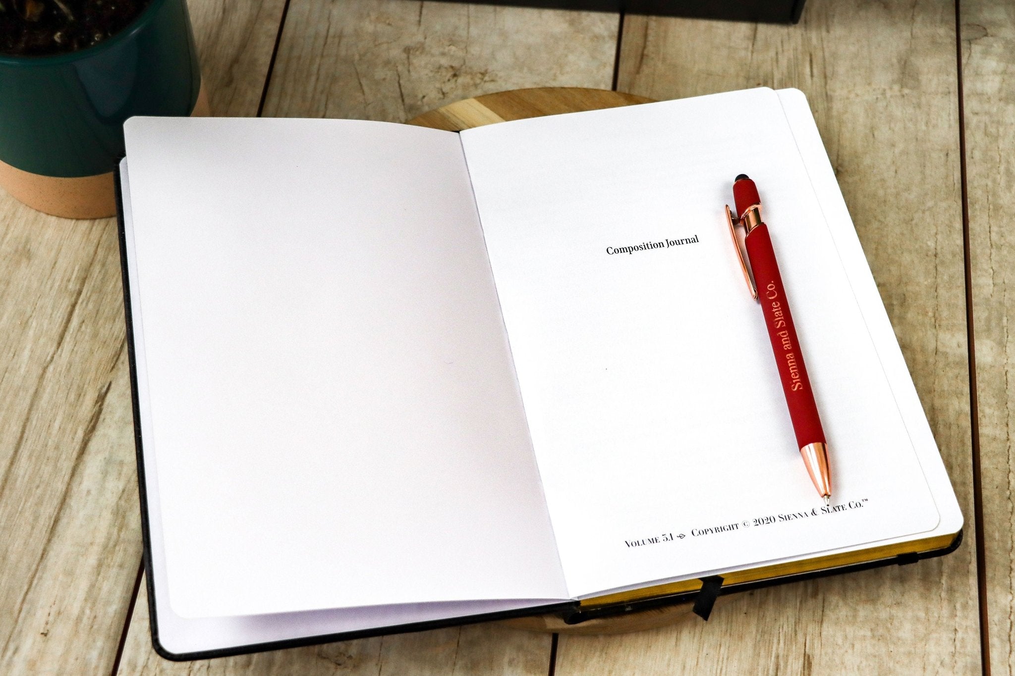 Composition Journal - Sienna & Slate