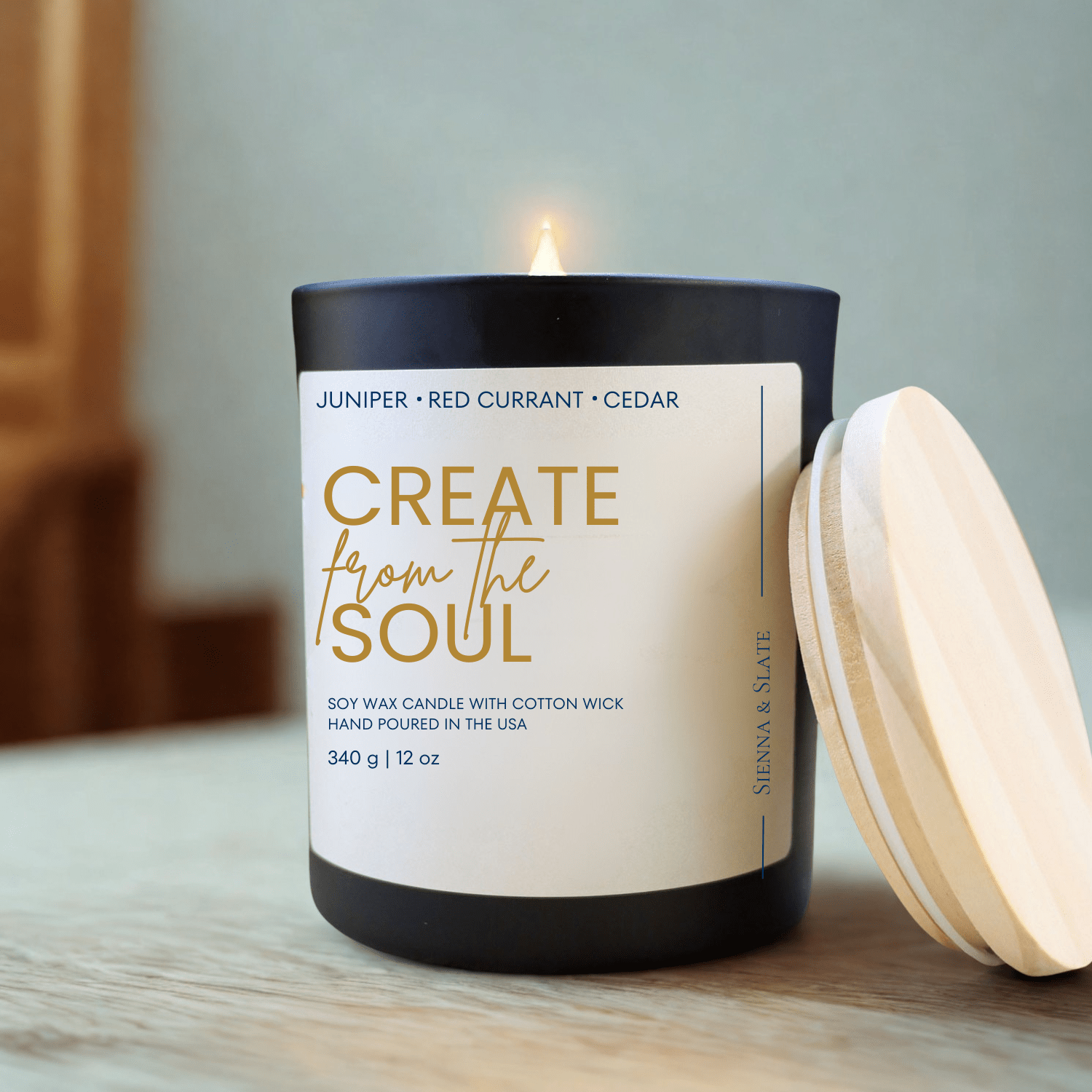 Create From the Soul Candle - Sienna & Slate