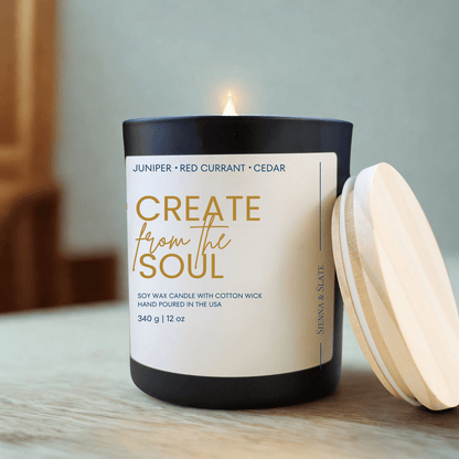 Create From the Soul Candle - Sienna & Slate