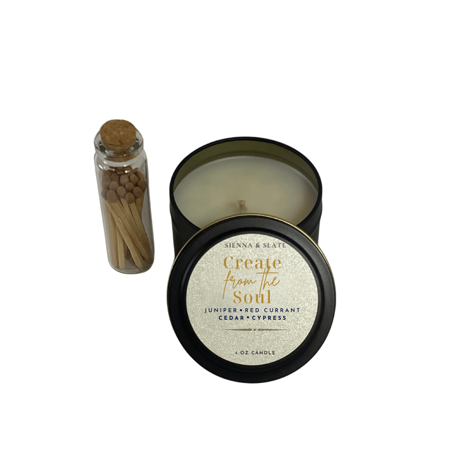 Create From the Soul Candle - Sienna & Slate