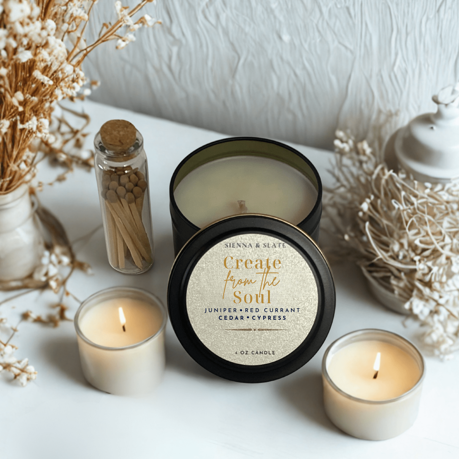 Create From the Soul Candle - Sienna & Slate