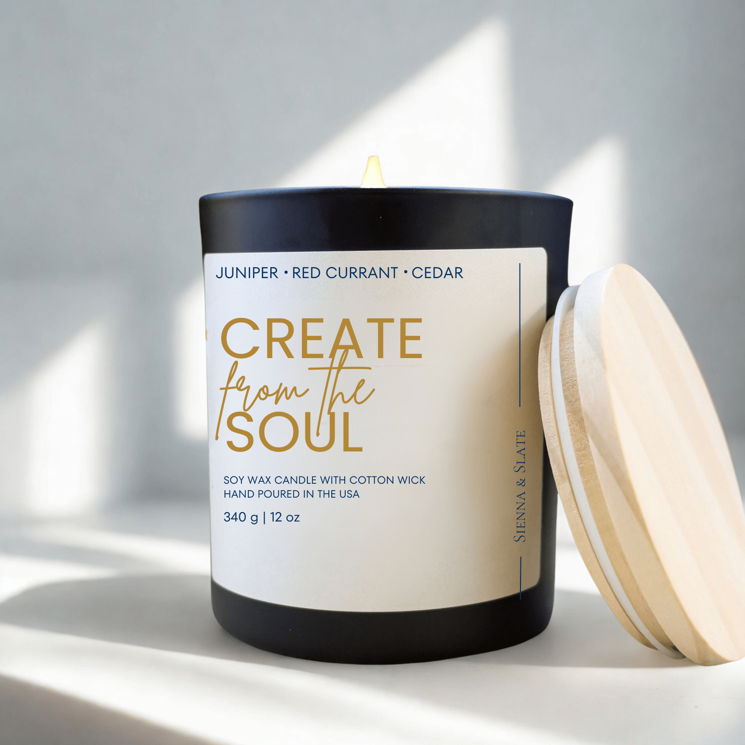Create From the Soul Candle - Sienna & Slate