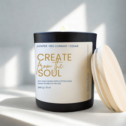 Create From the Soul Candle - Sienna & Slate