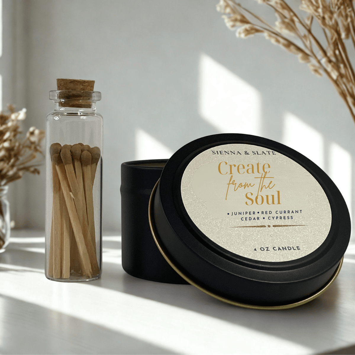 Create From the Soul Candle - Sienna & Slate