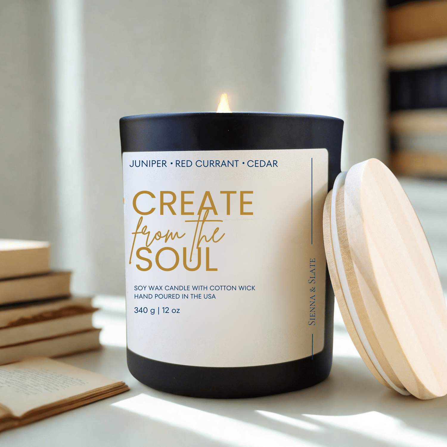 Create From the Soul Candle - Sienna & Slate