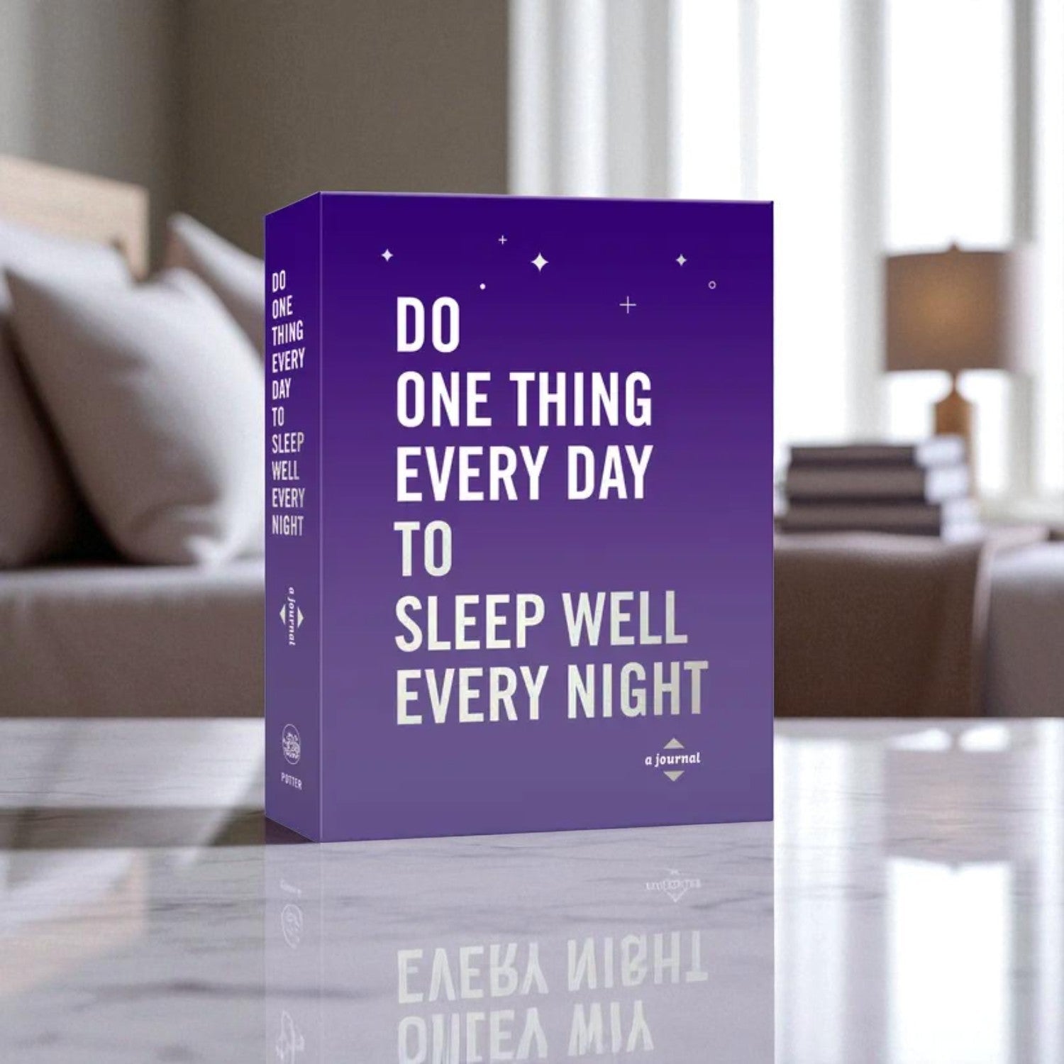 Do One Thing Every Day that Makes You Sleep Well Every Night Journaling Book - Sienna & Slate