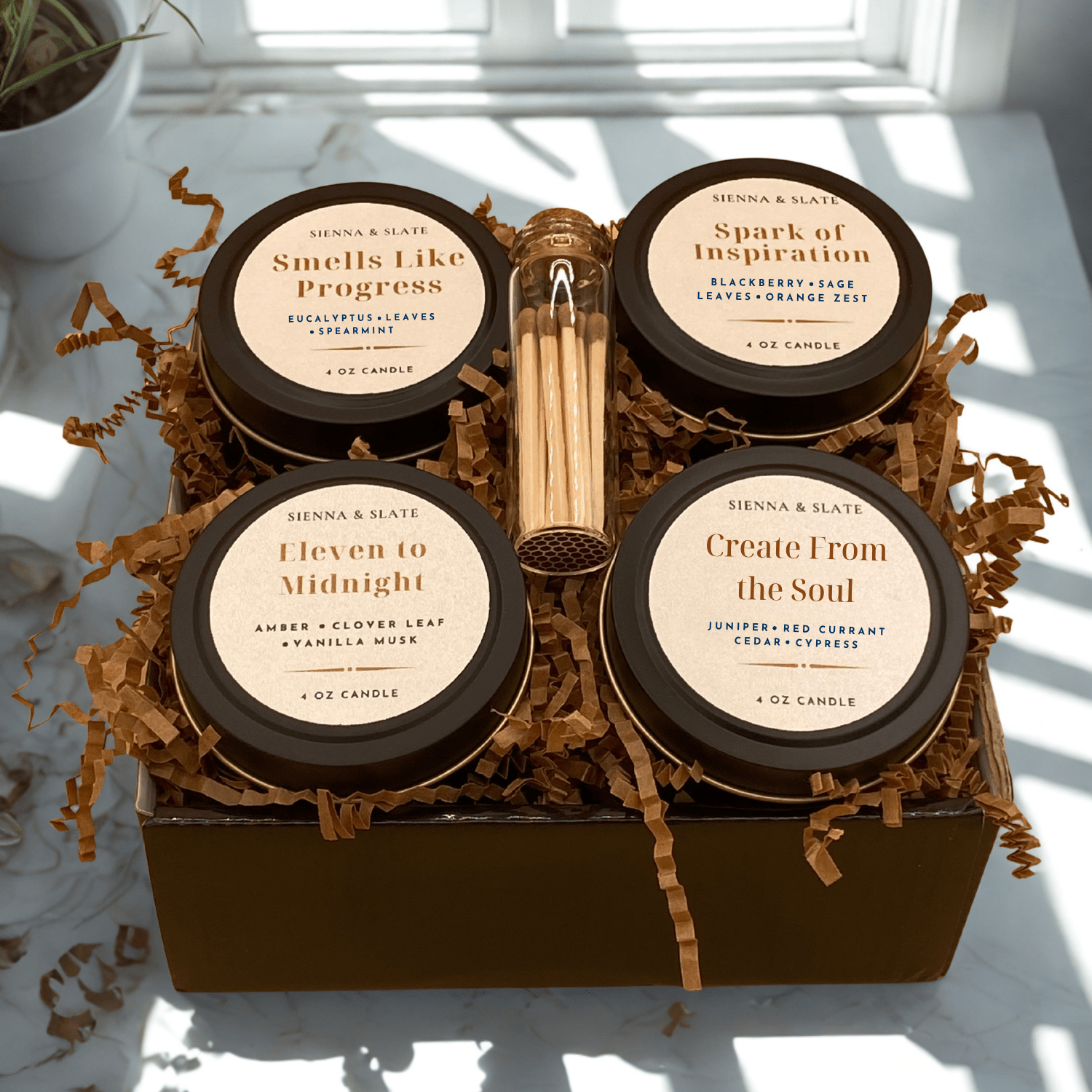 Focus + Flow Candle Bundle - Sienna & Slate