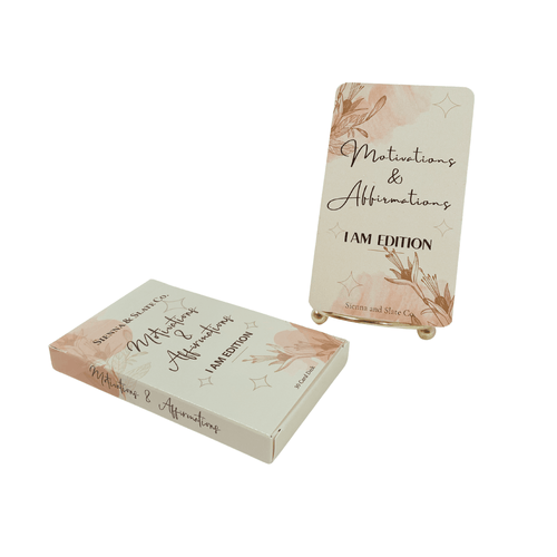 "I AM" Motivations and Affirmation Cards - Sienna & Slate