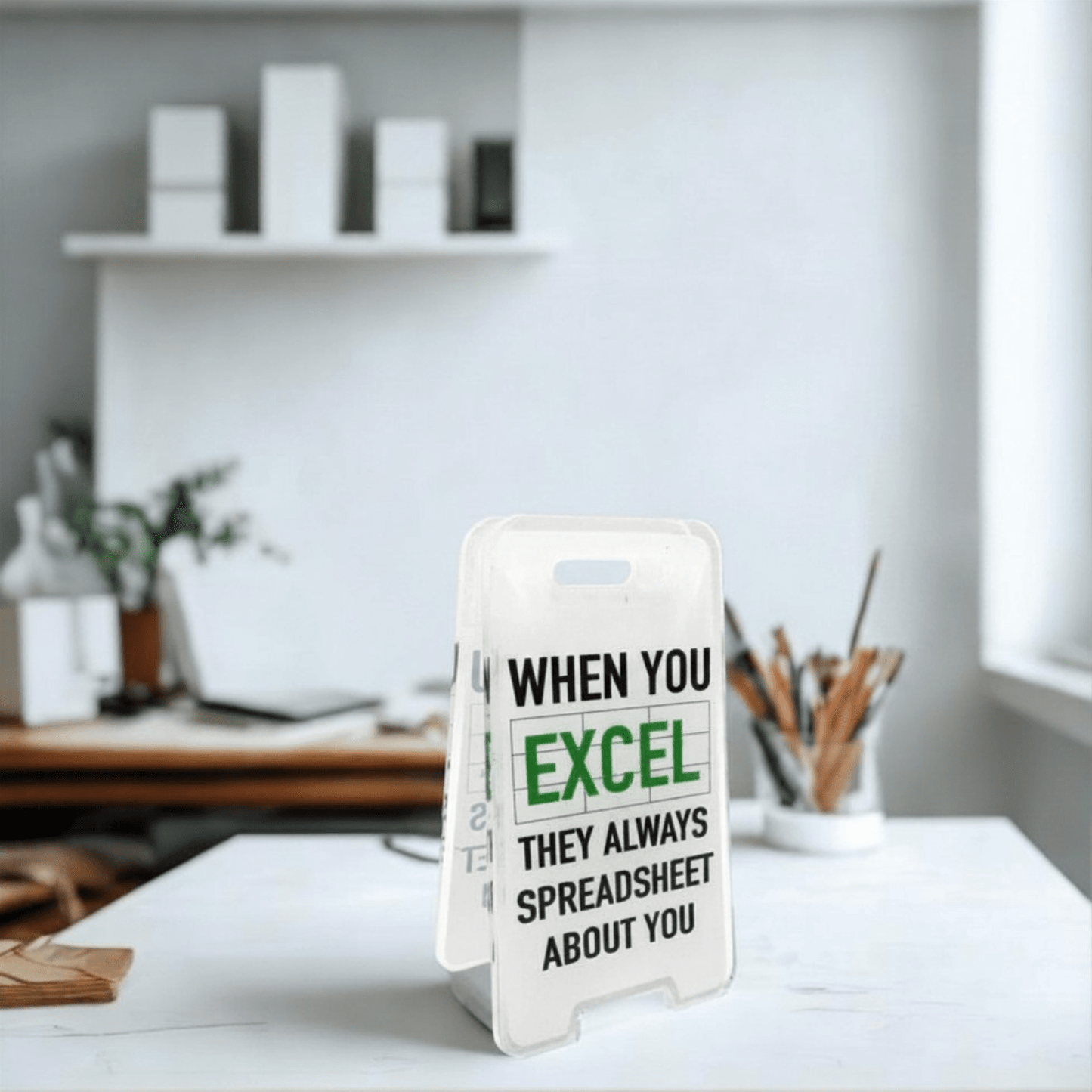 Mini Desk Signs - Sienna & Slate