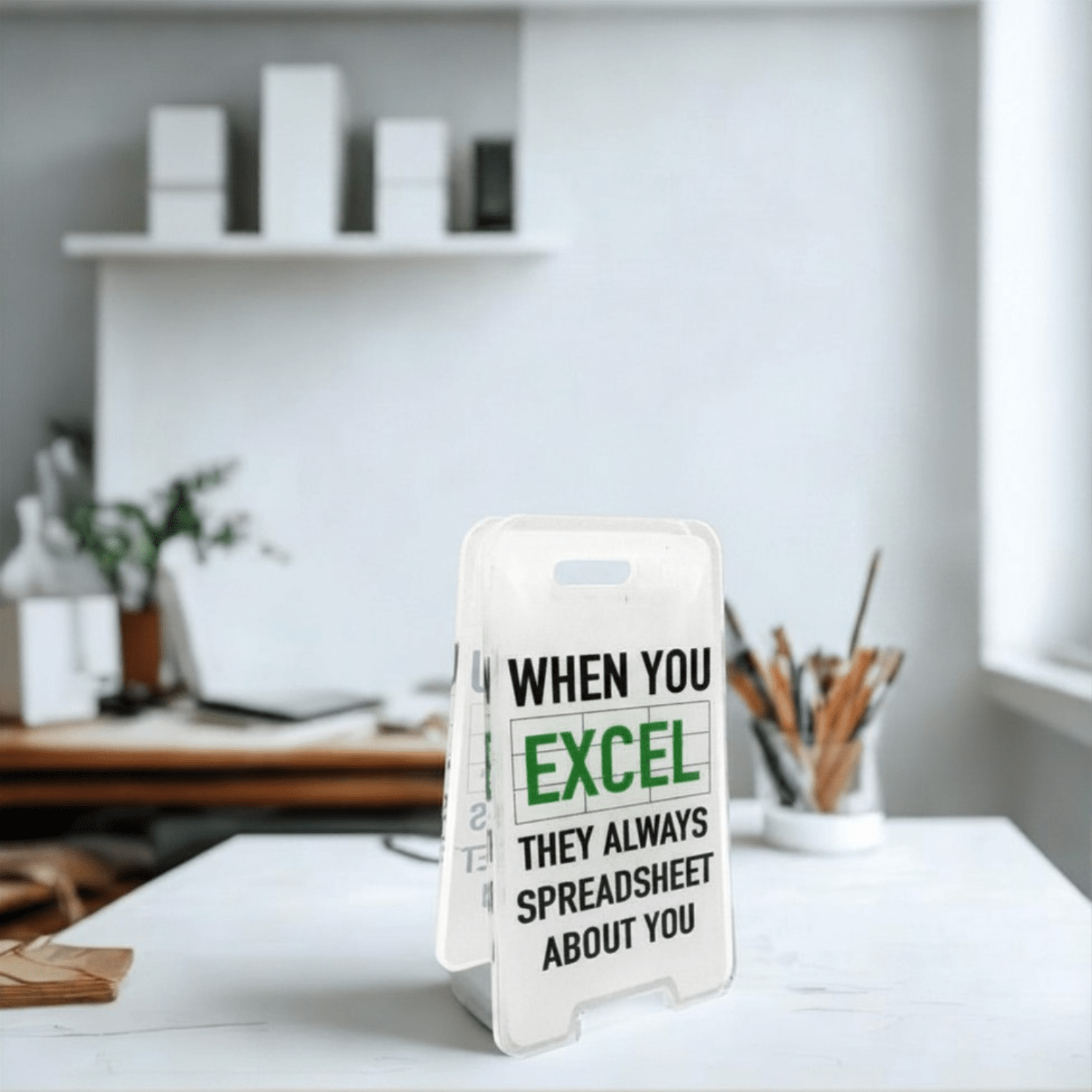 Mini Desk Signs - Sienna & Slate