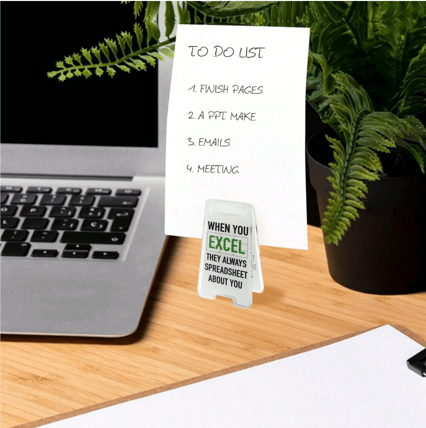 Mini Desk Signs - Sienna & Slate