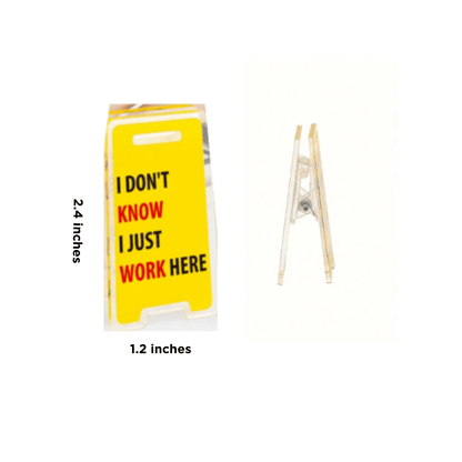Mini Desk Signs - Sienna & Slate