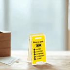 Mini Desk Signs - Sienna & Slate