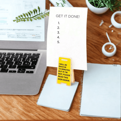 Mini Desk Signs - Sienna & Slate