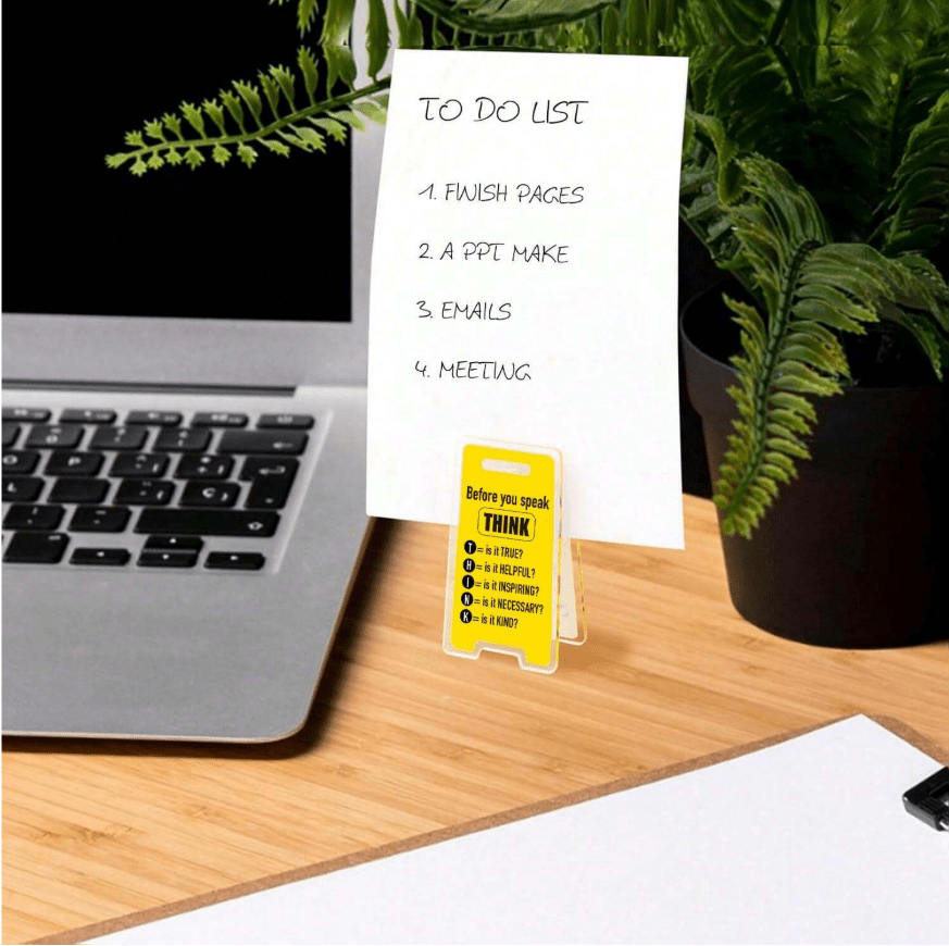 Mini Desk Signs - Sienna & Slate