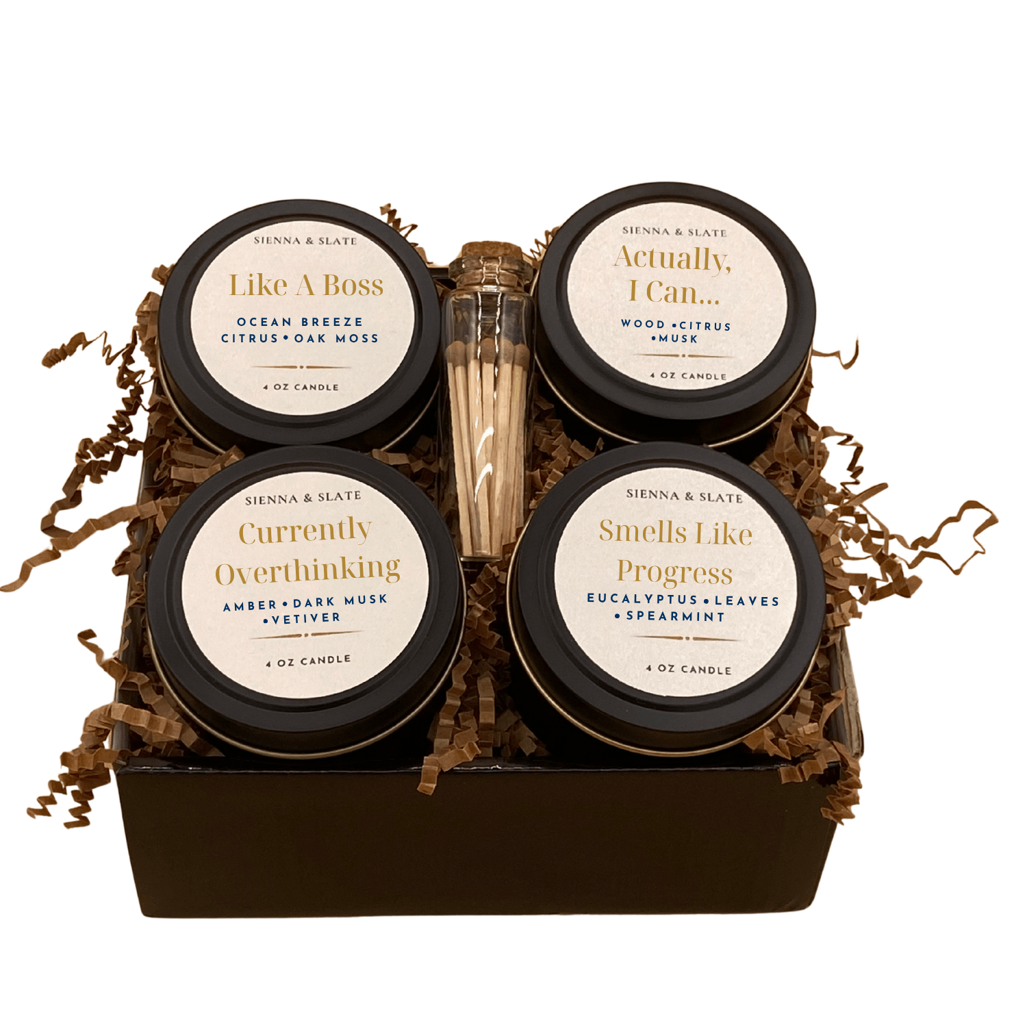 Progress, Not Perfection Candle Bundle - Sienna & Slate