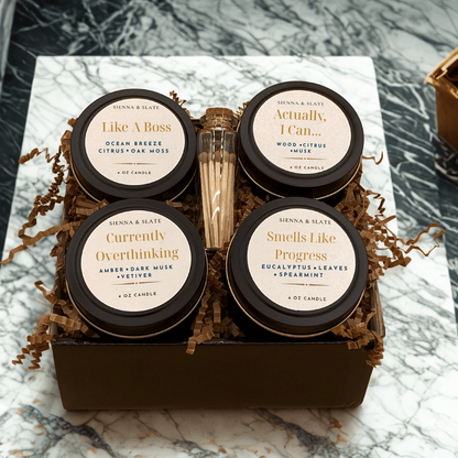 Progress, Not Perfection Candle Bundle - Sienna & Slate