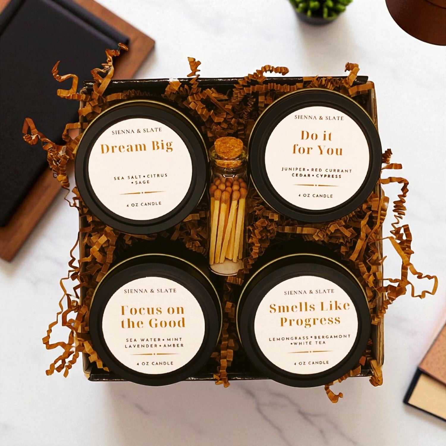 Progress, Not Perfection Candle Bundle - Sienna & Slate