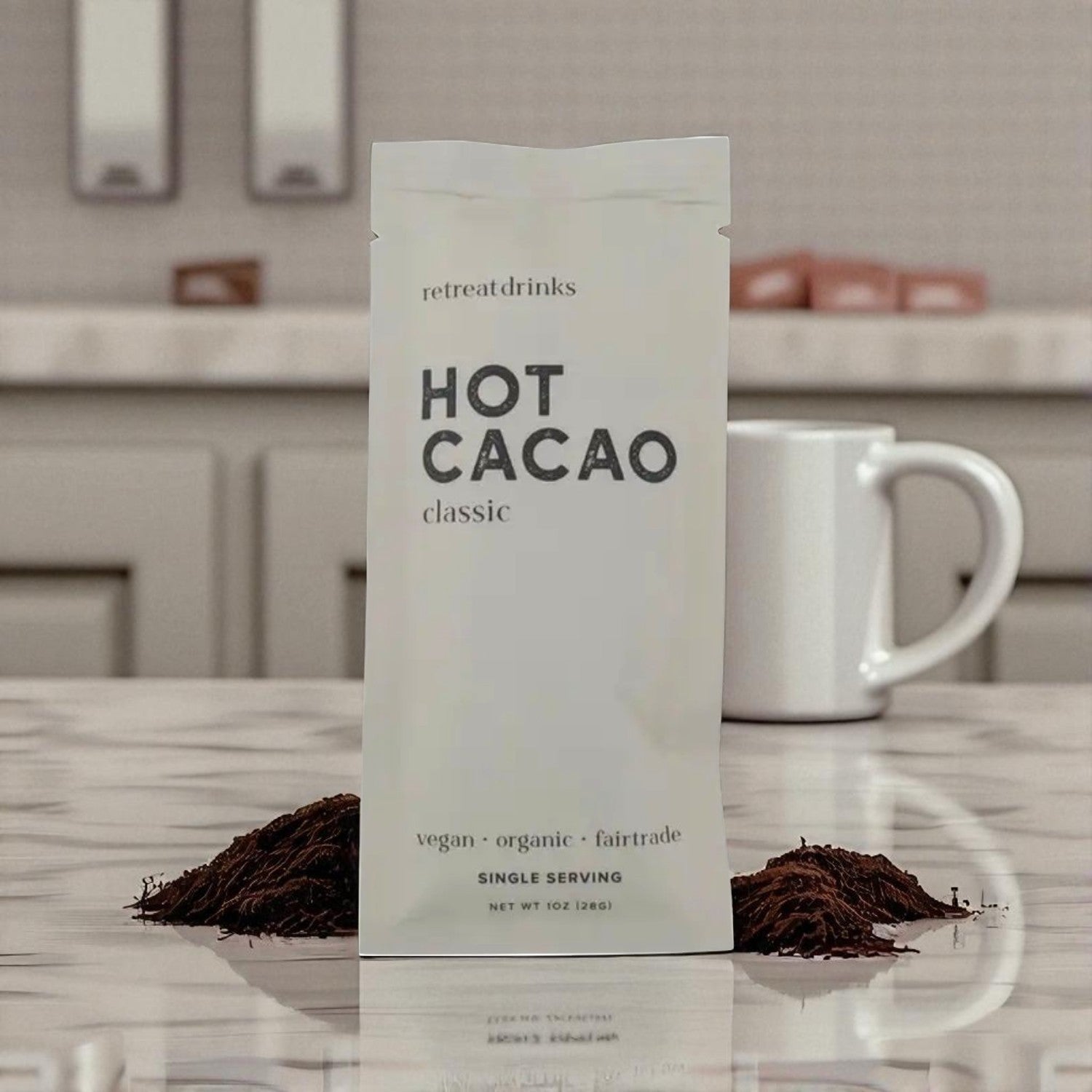 Retreat Drinks Hot Cocao Single - Serve Pack - Sienna & Slate