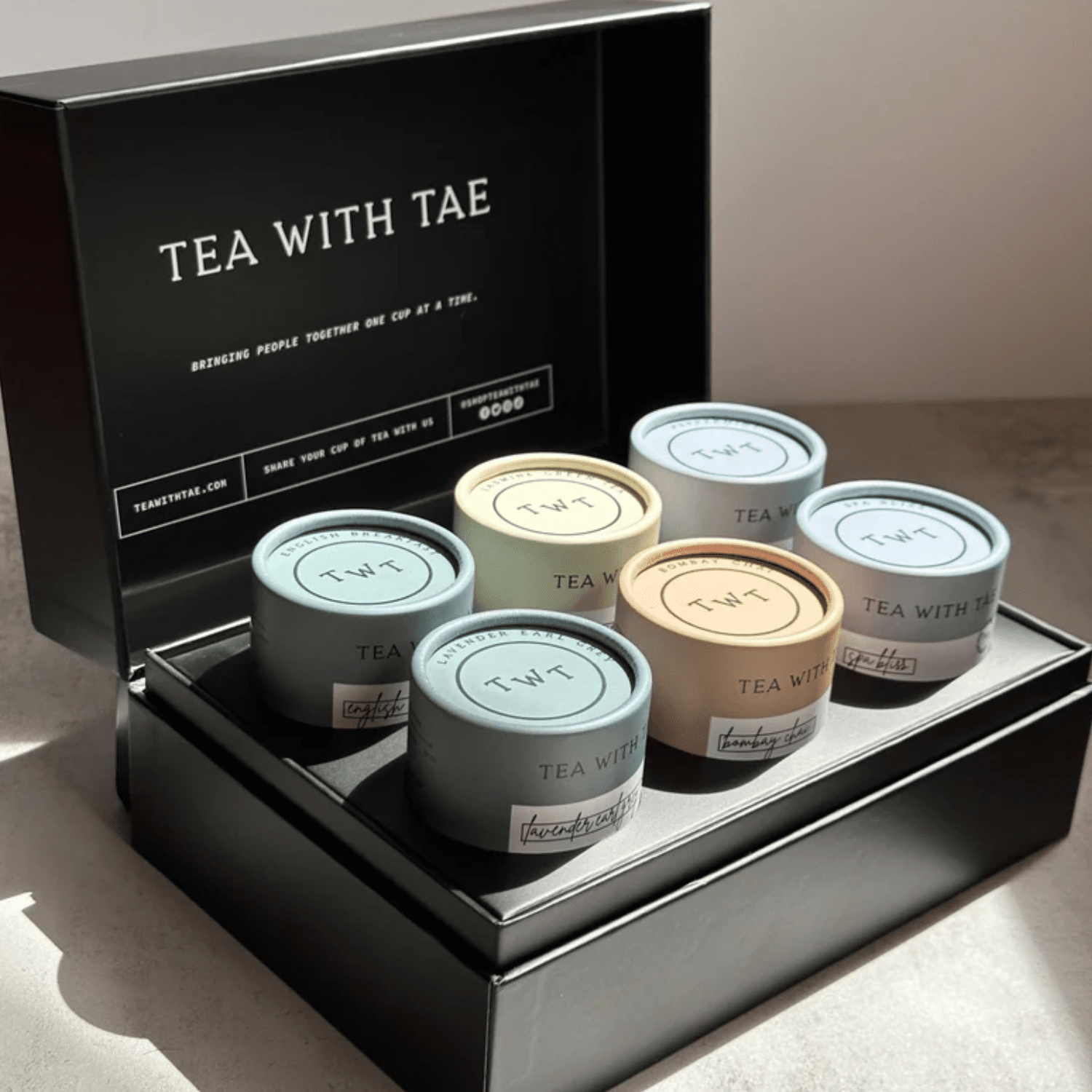 "The Classics" Tea Bento Box® - Tea Gift Set - Sienna & Slate