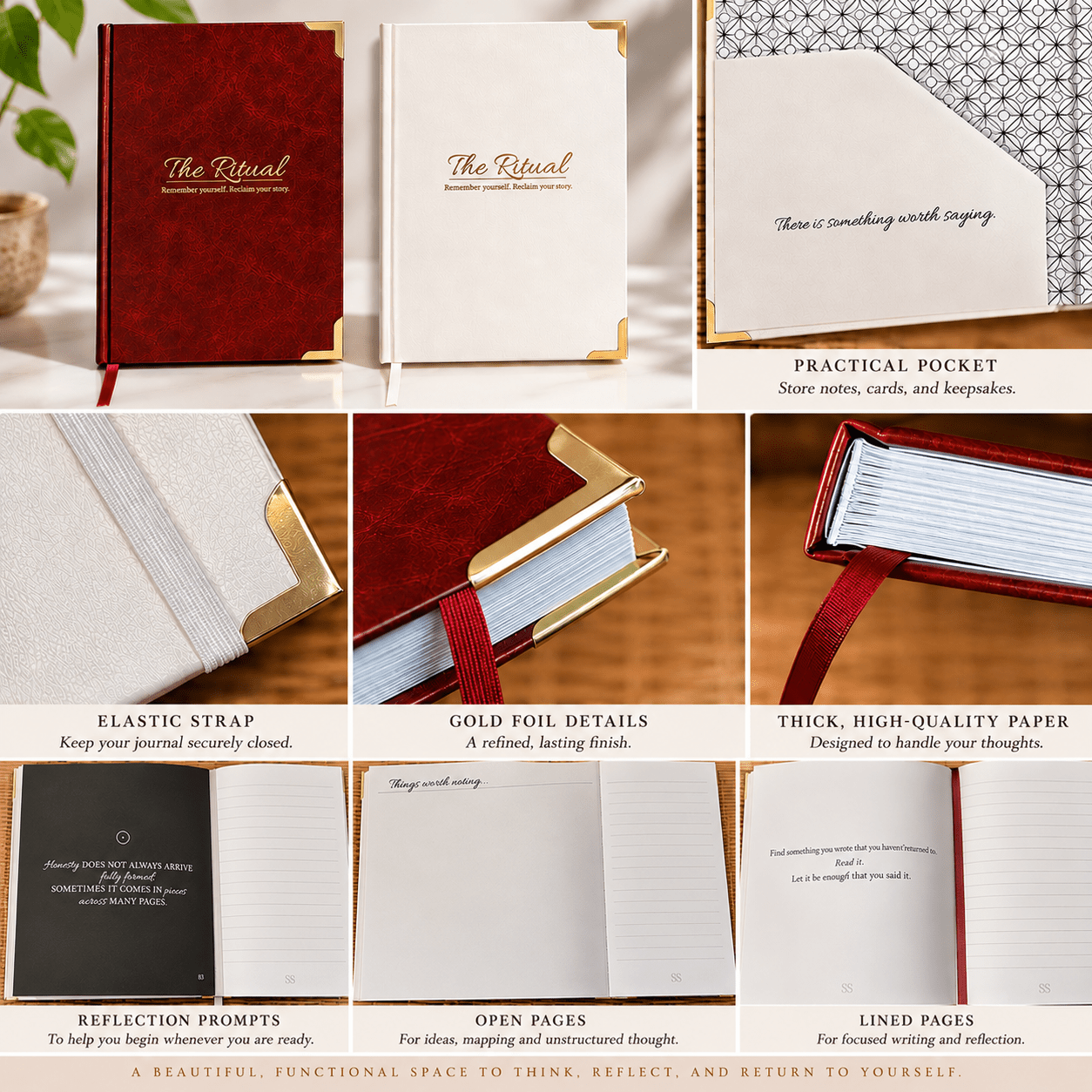 The Ritual Journal - Sienna & Slate