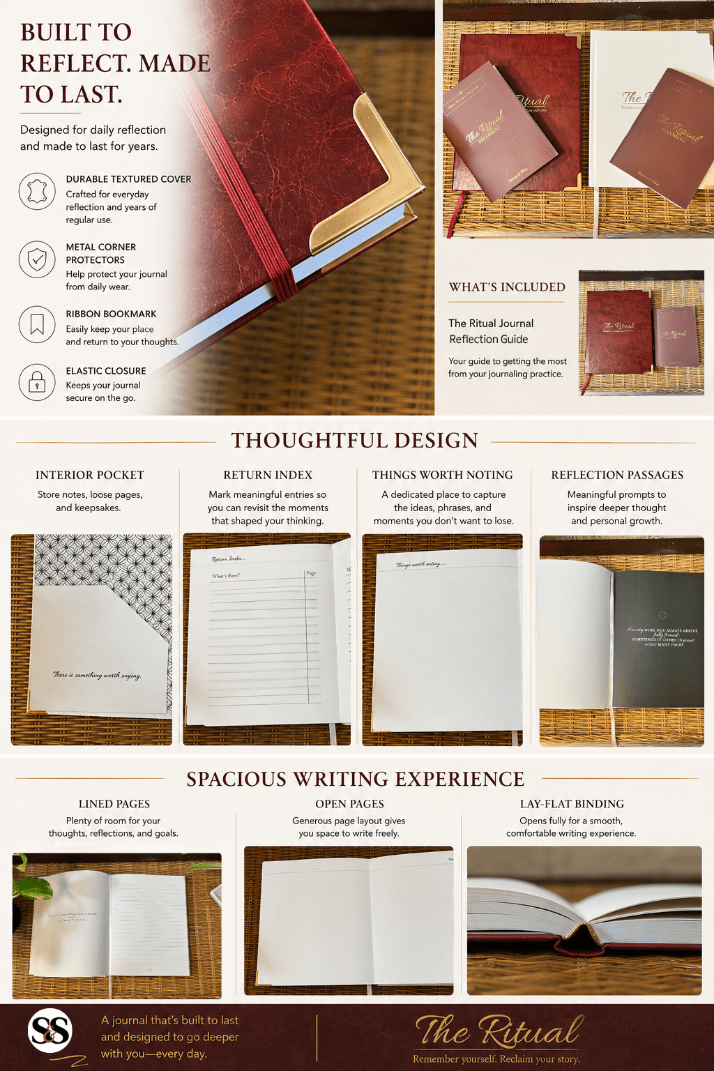 The Ritual Journal + Guide - Sienna & Slate