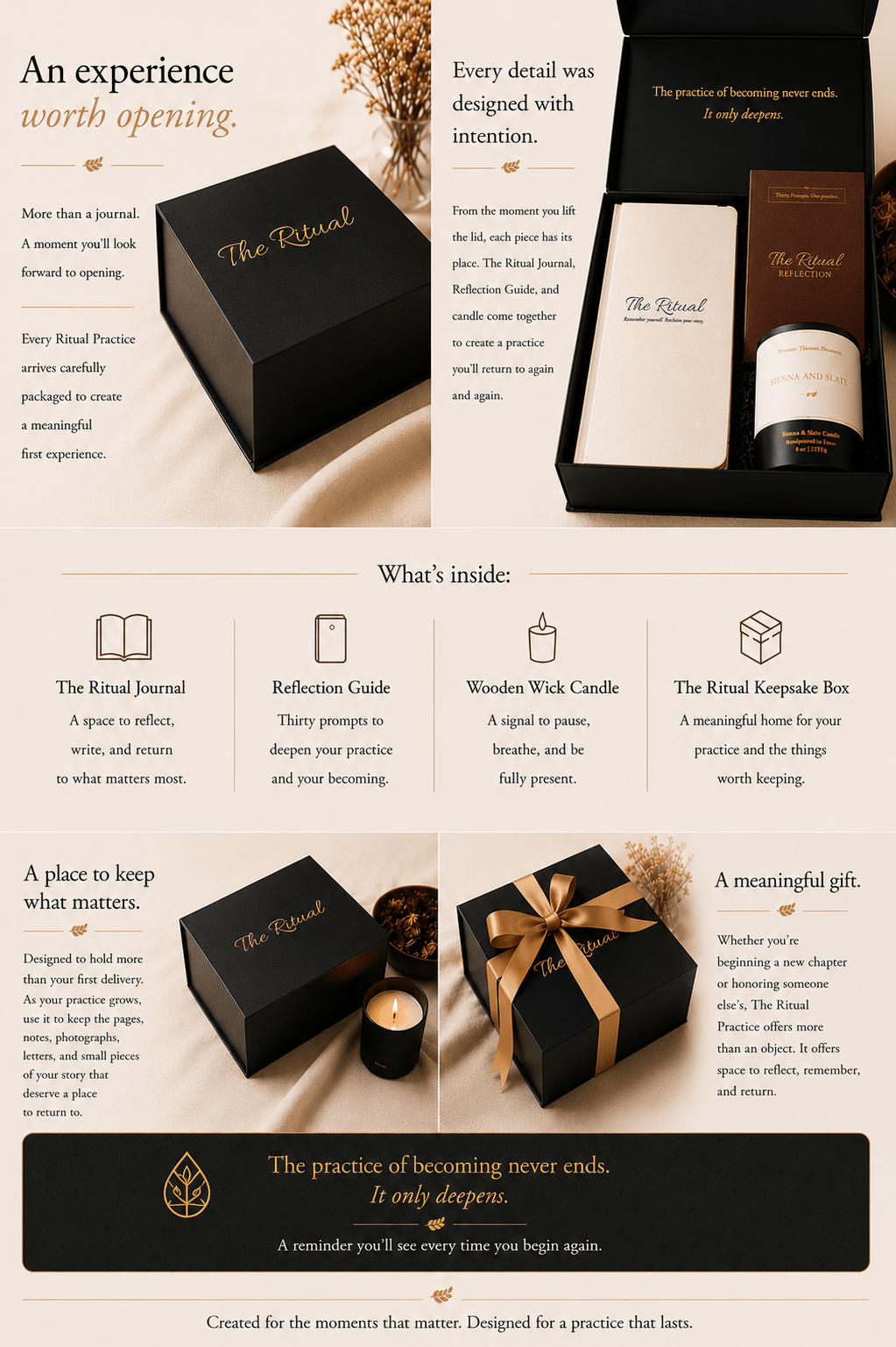 The Ritual Practice - Sienna & Slate