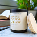 When Lit Do Not Disturb - Sienna & Slate