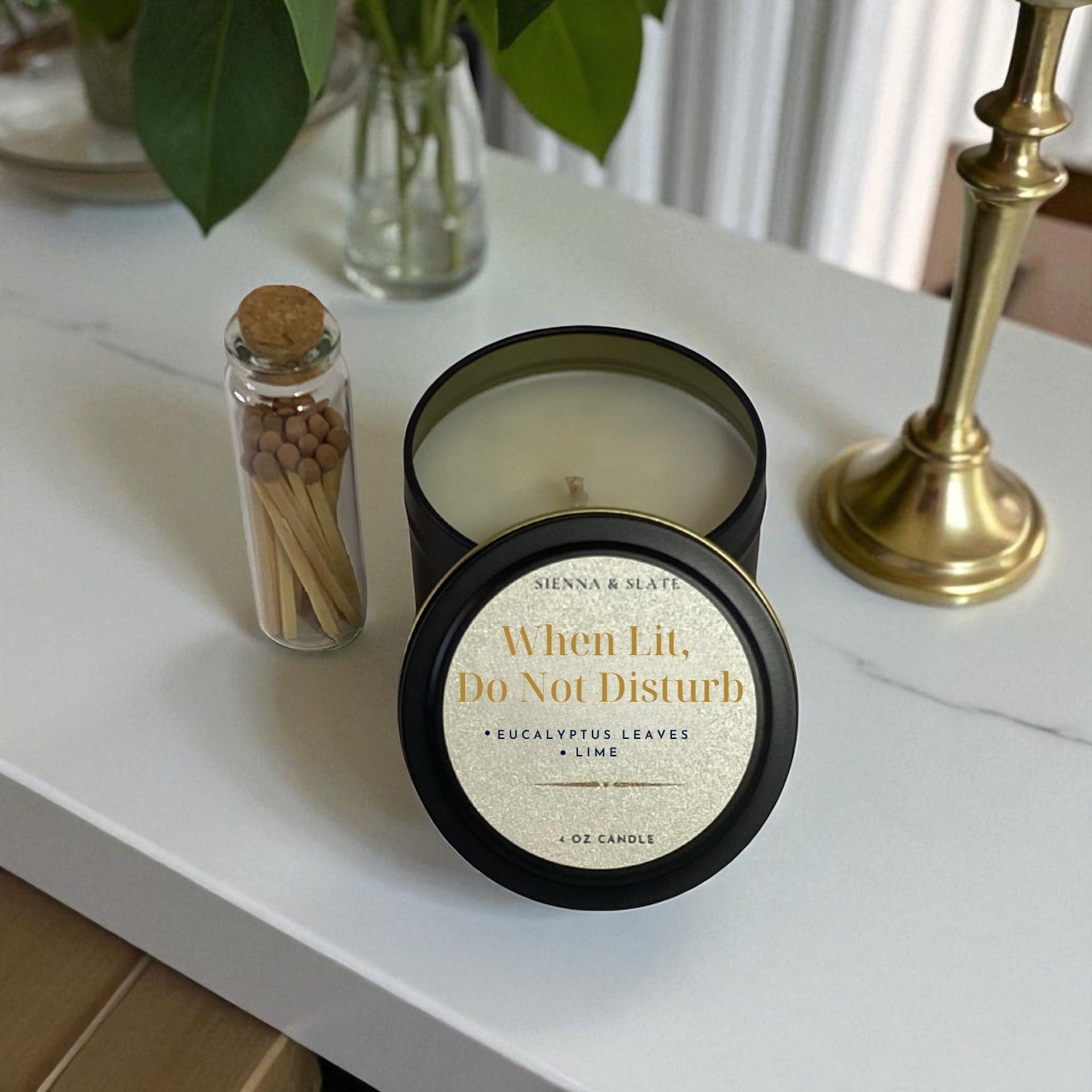 When Lit Do Not Disturb - Sienna & Slate