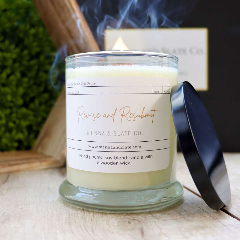 Revise & Resubmit candle